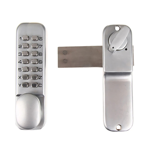 Chiave digitale con codice combinazione di accesso a pulsante serratura a pulsante meccanico per la casa lucchetto con chiusura interna - Product Image 5
