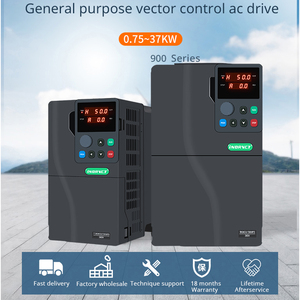 AC Drive 7.5KW 11KW VFD Inverter 380V 7.5HP Controlador de velocidad variable Control vectorial para motores trifásicos - Product Image 4