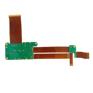 Daldırma altın elektronik bileşenler yüksek kalite devre ve PCBA ürün ile çift taraflı sert esnek PCB - Product Image 1