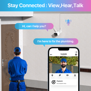 Sistema de cámara de 8 canales con tecnología AI, sistema de cámara de videovigilancia con detección de vehículos, sistema de cámara de alarma H.265 - Product Image 4
