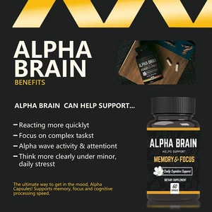 Brain Supplement für Memory Focus Concent ration Brain Supplement Organische Nootropika Brain Capsules - Product Image 3