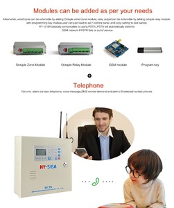 Sistema de alarma GSM de 433Mhz para el hogar, Kit de sistema de alarma antiheyi que funciona con Sensor de puerta PIR - Product Image 5