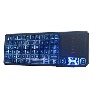Mini <strong>Keyboard</strong> with <strong>Touchpad</strong> 2.4G <strong>Wireless</strong> Portable Backlight <strong>Keyboard</strong> Type C Charging with Laser Pointer Pen for PC TV Customize - Product Image 2