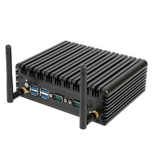 Mini computadora de caja industrial al por mayor de fábrica, computadora integrada Intel Core, mini computadora de aleación de aluminio a la venta - Product Image 2