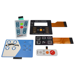 Teclado de Panel de membrana personalizado, tecla de cúpula de Metal, teclado con LCD, Windaw - Product Image 2