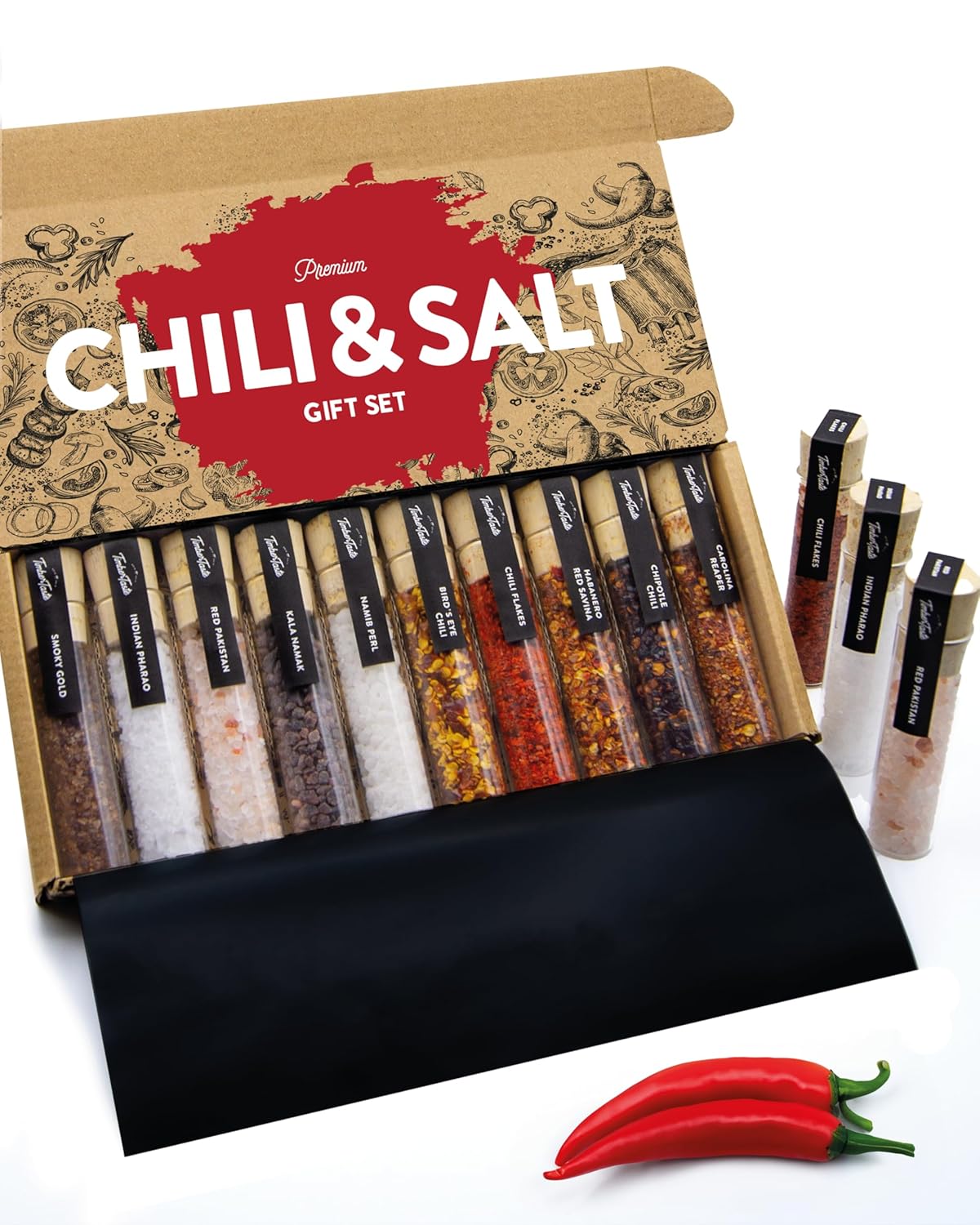 Coffret cadeau sel et piment