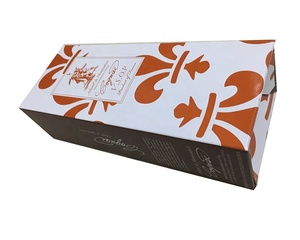 定制印刷纸板酒盒制造商750毫升纸葡萄酒纸箱盒带分隔件个性化纸酒盒 - Product Image 6