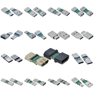 Usb 3.0母对公适配器通孔9针2合1 Usb A插头到具有印刷电路板长度34.0毫米的插座连接器转换器 - Product Image 5