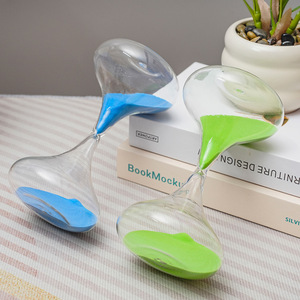 Sáng Tạo quả tạ hình dạng kính đồng hồ cát hẹn giờ 30 phút kính đồng hồ cát cá nhân phong cách hiện đại trang trí máy tính để bàn nhà - Product Image 5