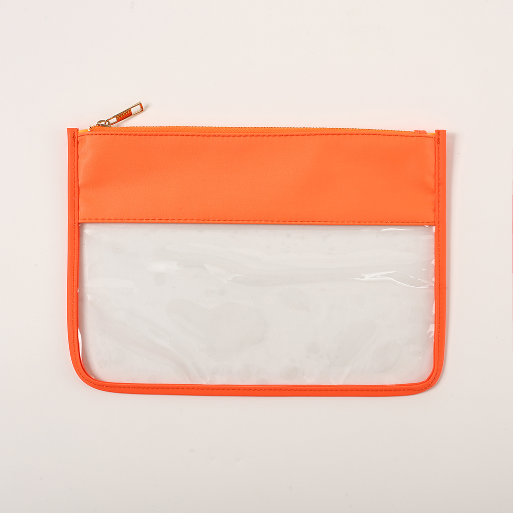 Pochette claire orange