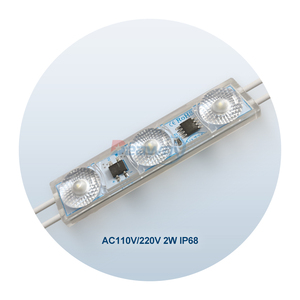 ハイパワーAC 110V/220V拡散反射ロスレスモジュール2W 3LED屋外サインモジュールSMD3030ライトボックス射出LEDモジュール - Product Image 1