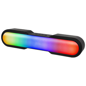 Altavoz inalámbrico Bluetooth sistema de sonido de cine en casa RGB luz LED colorida subwoofer computadora juego de escritorio subwoofer de barra de sonido - Product Image 1