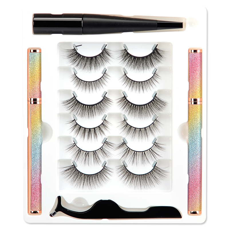 invisible magnet eyelashes 6Pairs