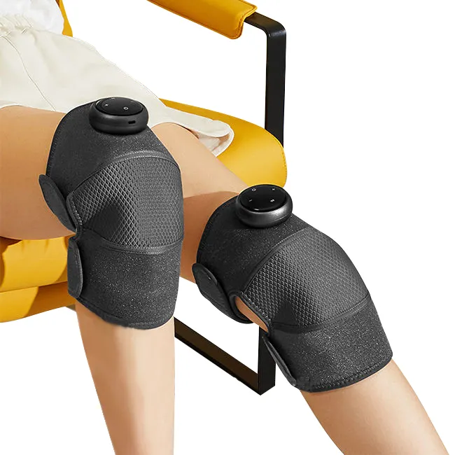 Oem Odm充電式振動理学療法熱圧縮電気足と脚の膝マッサージャー