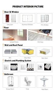 10ft Modular Steel Frame Prefabricated Home Mobile Container <strong>House</strong> with Detachable Office Building Feature Sandwich Panel Design - Product Image 6