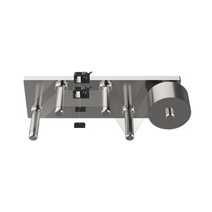 Amplificador de fibra óptica con <span class=keywords><strong>sensor</strong></span> de distancia láser para detectar objetos transparentes, voltaje máximo de 24V, corriente máxima de 20mA