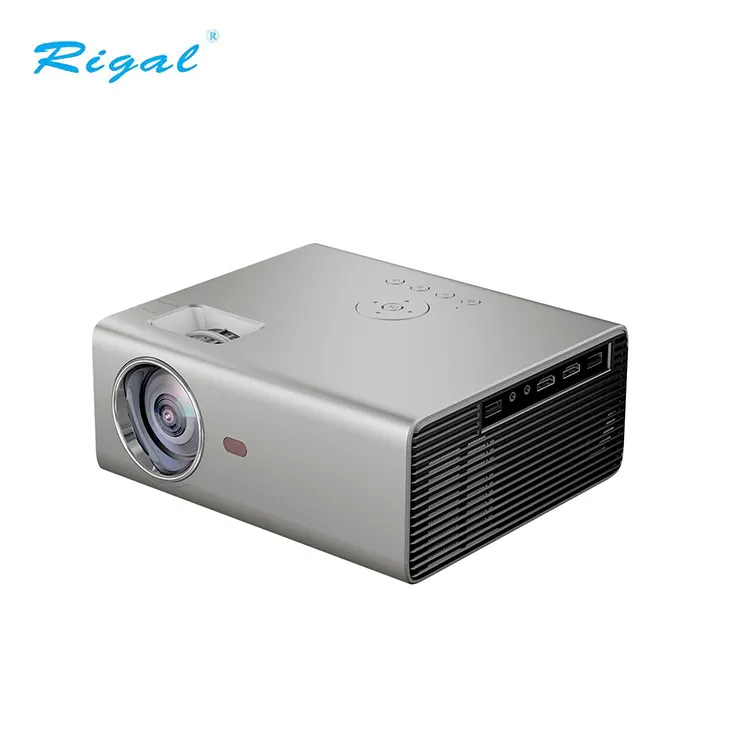 Venta al por mayor HD 1080P HD portátil de cine en casa mini digital multimedia proyector LED