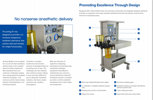 Professionele Draagbare Anesthesiemachines Geschikt Voor Ziekenhuizen En Klinieken-Economische Modellen Onder Hq - Product Image 3