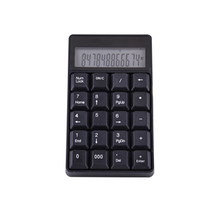 New <strong>Mini</strong> <strong>USB</strong> <strong>Numeric</strong> <strong>Keyboard</strong> with Calculator Function 2.4GHz Wireless Membrane Style Fashionable <strong>Mini</strong> <strong>Keyboard</strong> Standard - Product Image 5