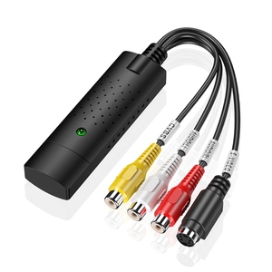 DVD Maker Chip EM2860 DC60+ USB 2.0 Video Capture &amp; <strong>Edit</strong> (Easy CAP) Support <strong>MPEG</strong>-1/<strong>MPEG</strong>-2 Compression Format Audio Adapter - Product Image 1