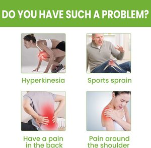 Adesivo de emplastro para alívio de dor, de joelho, para moletom, perna, alívio de dor, de absinto - Product Image 5