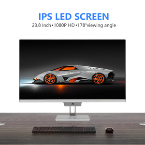 OEM personalizado Aio PC USB 2,0 Core I3 I5 I7 PC todo en uno para Office Home School Gaming Computer Hardware Software PC de escritorio - Product Image 4