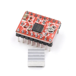 3D yazıcı parçaları için ısı emici ile A4988 809step Motor sürücü SKR V1.3 1.4 GTR V1.0 rampalar 1.4 1.6 MKS GEN kurulu - Product Image 4