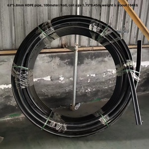PE100 HDPE plastik tüp PN 16 SDR 11 20mm yüksek yoğunluklu polietilen boru - Product Image 5