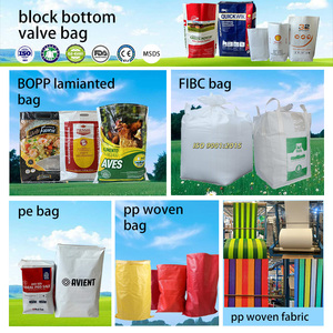 Özel baskılı Logo 50kg kapasiteli blok alt vana çantası tarım gübresi çuval - Product Image 4