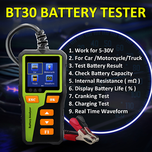 <span class=keywords><strong>Auto</strong></span> Cranking e Carregamento BT30 12V Car Battery Analyzer New <span class=keywords><strong>Code</strong></span> Reader Atualização De Dados Tester Ferramentas De Diagnóstico
