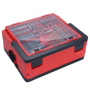 400pcs Drill and Bit Set with HSS Twist Drill Bit for Metal Wood Masonry Drilling