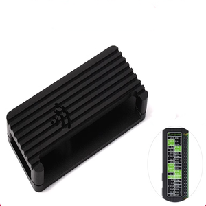 La funda protectora de aleación de aluminio Raspberry Pi Zero/2 WH es a prueba de polvo, hermosa y duradera