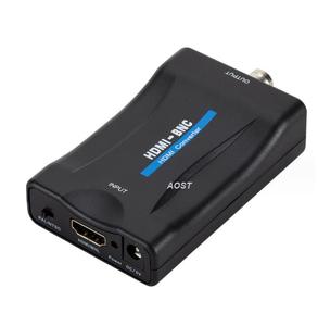 Conversión de señal de fuente de alimentación de televisión, caja de TV digital analógica, adaptador HDMI a BNC, convertidor HDMI