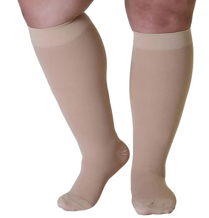 ถุงเท้ารัดกล้ามเนื้อขนาดพิเศษ20-30 Mmhg,ถุงเท้าทางการแพทย์ออกแบบใหม่