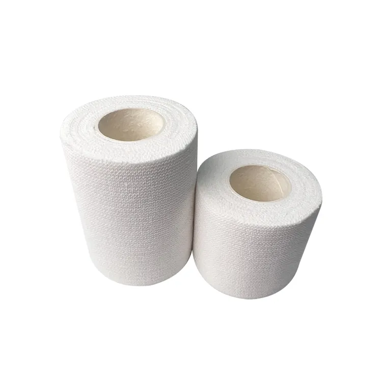 Professional Supply Exporters Personalized Customization Medical Cotton Cut Edge EAB Elastic Adhesive Bandage In Roll