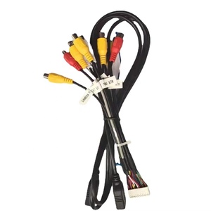 汽车用Dvd安卓导航Rca视频音频电缆20针功率放大器线束 - Product Image 2