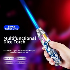 Jocon biểu tượng tùy chỉnh tùy chỉnh kim loại khói thuốc lá bán buôn butan khí máy bay phản lực ngọn lửa xì gà ngọn đuốc nhẹ hơn - Product Image 4