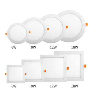 <strong>Led</strong> Panel Light 30X30 60X60 60X30 120X30 120X60 18W 24W Recessed Square Round Backlit Frameless Modern Ceiling Light <strong>Led</strong> Lamp - Product Image 2