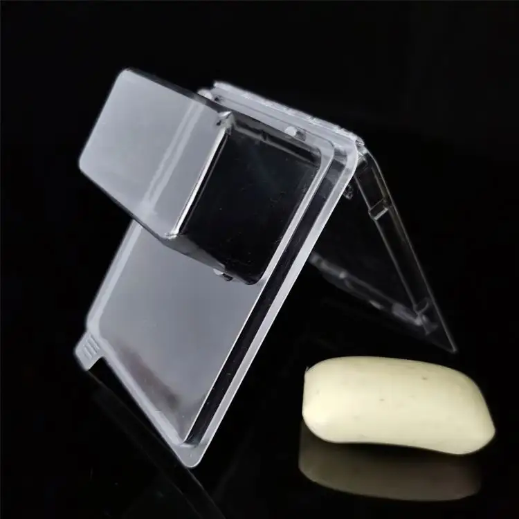 Wegwerp Transparante Clear Pet Clamshell Plastic Blister Doos Verpakking Voor Zeep Groothandel