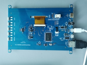 7 pollici raspberry pi 1024*600 sostituzione da HD-MI/USB a scheda controller RGB LCD TFT secondo monitor dello schermo di visualizzazione - Product Image 6