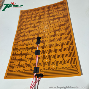 Esneklik elektrikli ısıtma poliimid PI film ısıtma elemanı pedi boyutu 220*320mm ve delik - Product Image 4
