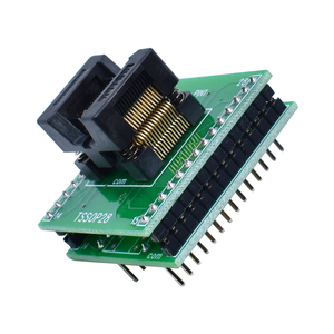 Adaptador de enchufe TSSOP28 a DIP28, TSSOP24, TSSOP20, TSSOP8, adaptador de zócalo de prueba IC, paso de 0,65mm - Product Image 5