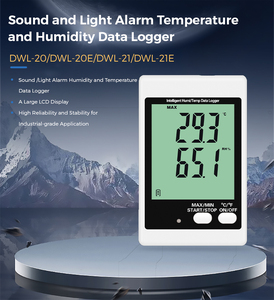 DWL-20E Sound Light Alarm <strong>Temperature</strong> Humidity <strong>Data</strong> <strong>Logger</strong> with <strong>External</strong> Probe - Product Image 4