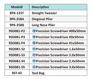 ชุดเครื่องมืออิเล็กทรอนิกส์ที่มีความแม่นยำ1PK-635 pro'skit สำหรับซ่อมเมนบอร์ดคอมพิวเตอร์และอุปกรณ์อิเล็กทรอนิกส์ในเอเชียและแอฟริกา - Product Image 5