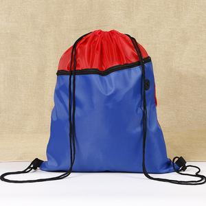 Custom Cheap Polyester Drawstring Gym Sport <strong>Bag</strong> Letter <strong>Pattern</strong> Sports <strong>Draw</strong> <strong>String</strong> Backpack <strong>Bag</strong> - Product Image 2