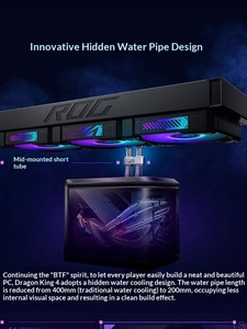 Rog Ryuo ड्रैगन किंग चौथी पीढ़ी के घुमावदार स्क्रीन 360 सभी में एक सीपू पानी कूलर डेस्कटॉप कंप्यूटर - Product Image 5