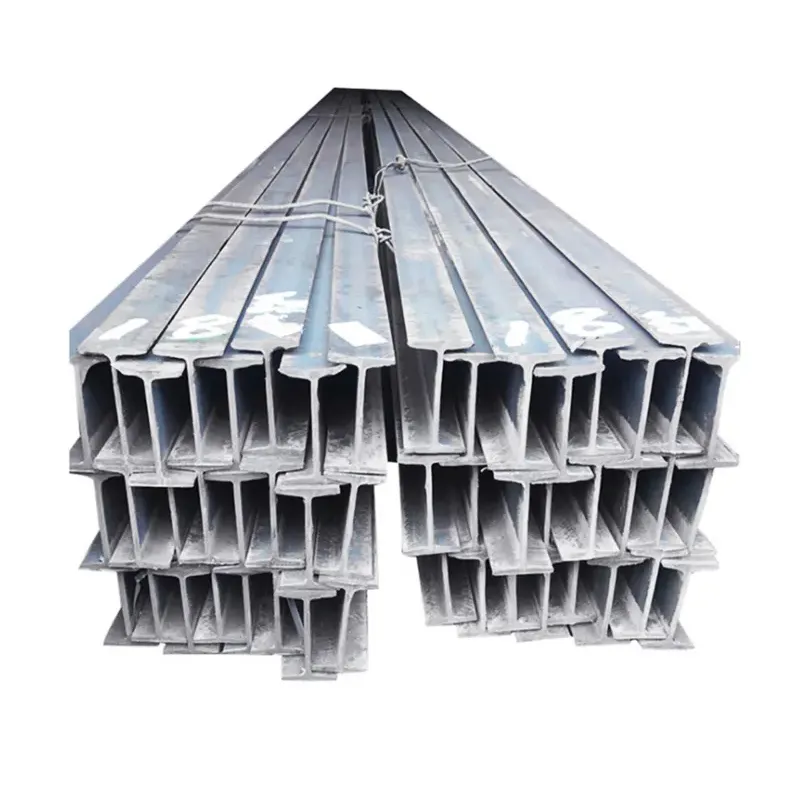 Q235 ss400 q235b q345b jis dn demiryolu i kiriş metal sıcak haddelenmiş ipe çelik i kiriş metal yapısal çelik i kiriş