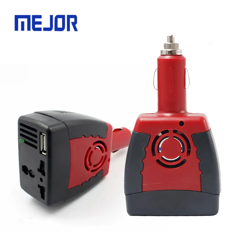 Cargador de teléfono a bordo de 150W, inversor de corriente de 5V CC a 110V CA, adaptador USB, convertidor de coche, cargador de 220V