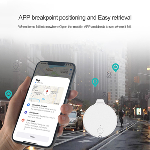 全球定位系统跟踪器长距离安全保护BT 5.0/应用程序适用于IOS Iphone/安卓智能标签钥匙查找器我的定位器行李 - Product Image 4