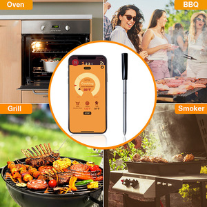 Termómetro Digital para carne y barbacoa, por aplicación inalámbrico con Control inteligente medidor de temperatura, sonda impermeable, DD1472 - Product Image 6